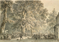 AA 048
<br/>
Dorpsfeest
<br/>
<em>Koekkoek, Barend Cornelis (1803 - 1862)</em>